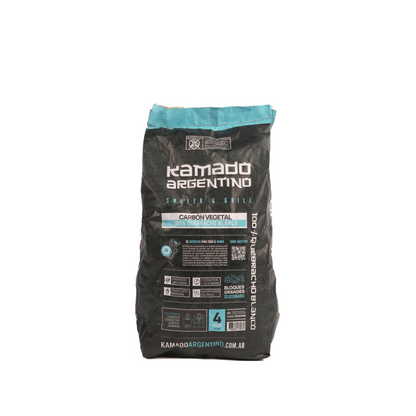 Carbón 100% Quebracho Blanco | Saco de 4kg