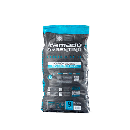 Carbón 100% Quebracho Blanco | Saco de 9kg