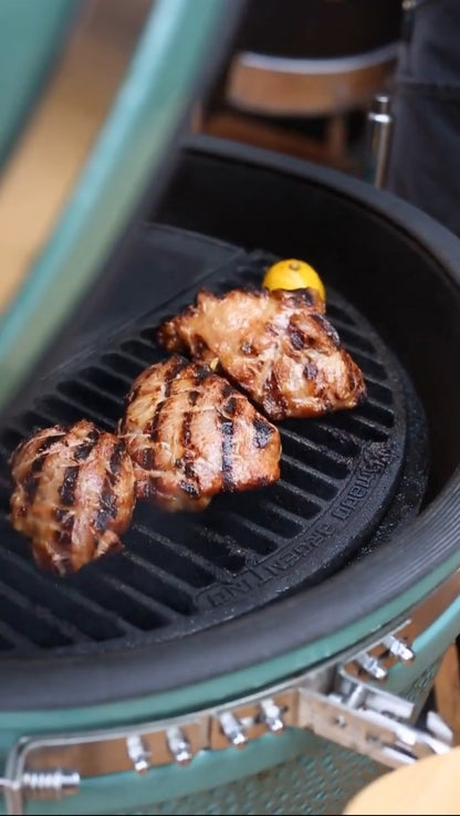 Media Parrilla de Hierro Fundido